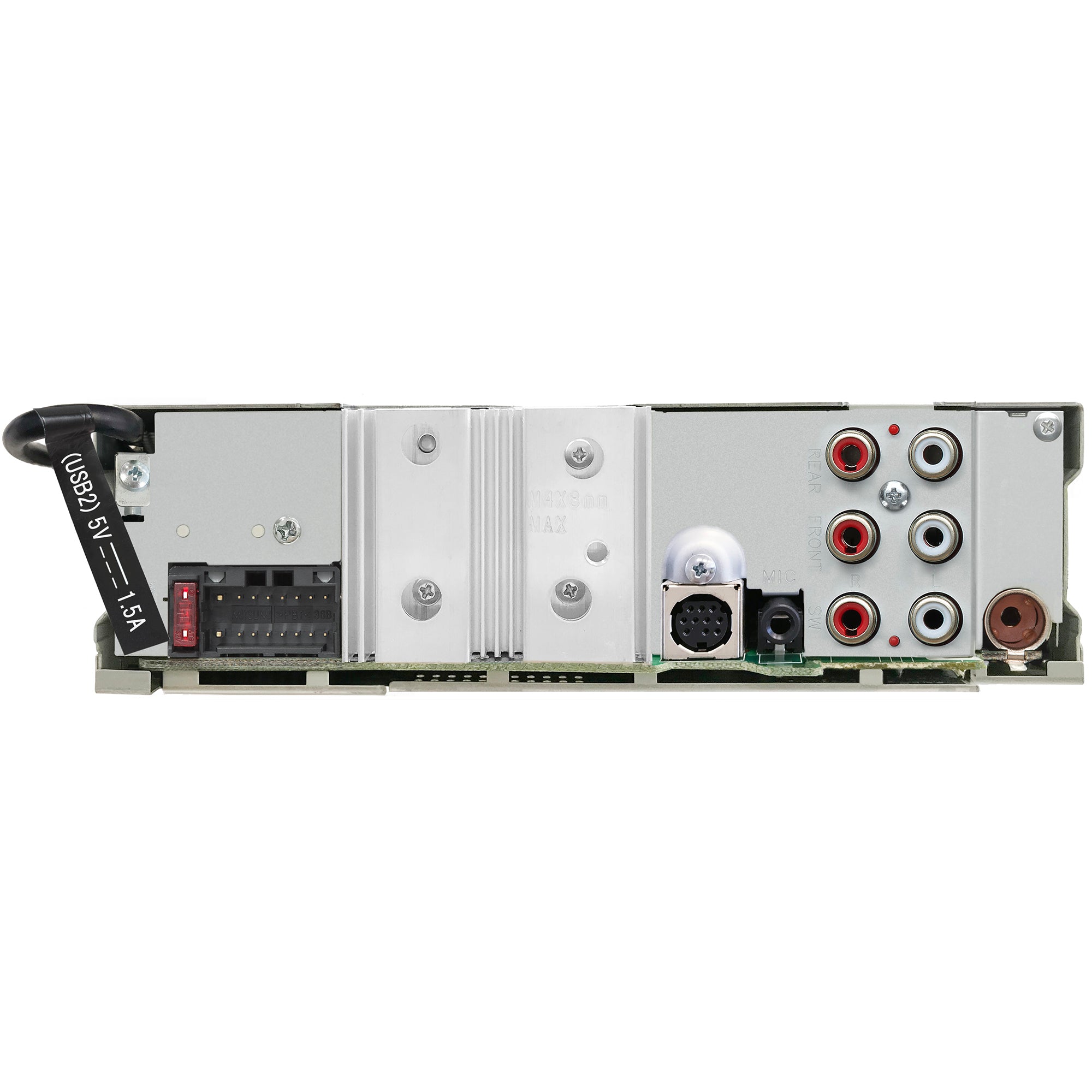 KD-T925BTS JVC Single-Din CD Player Head Unit with Bluetooth, Dual