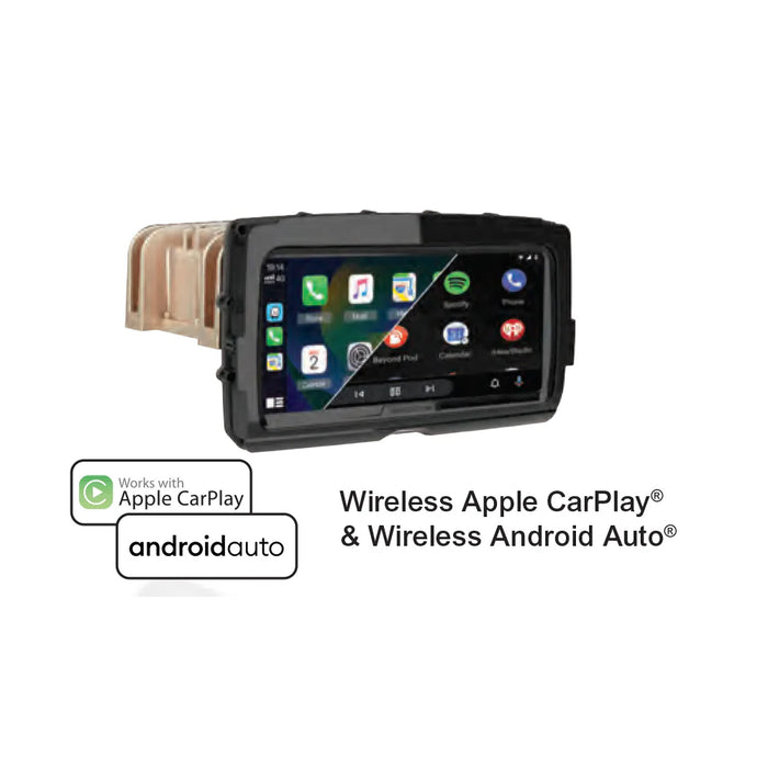 V2 Precision Power Soundstream 8.3" Advanced Plug-n-Play Motorcycle Audio Headunit Radio Upgrade for 2014+ Harley Davidson Touring Motorcycles Wireless Apple CarPlay, Android Auto, SiriusXM Ready, iDatalink Maestro, iGo GPS Navigation