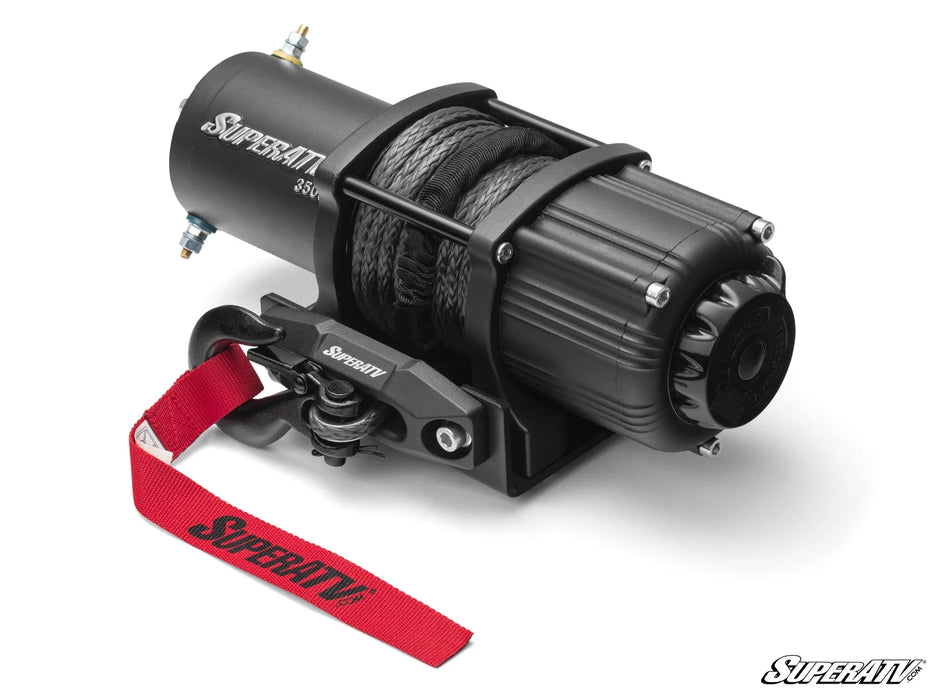 WN-3500 SuperATV 3500 Lb. UTV/ATV Winch With Wireless Remote & Synthetic Rope