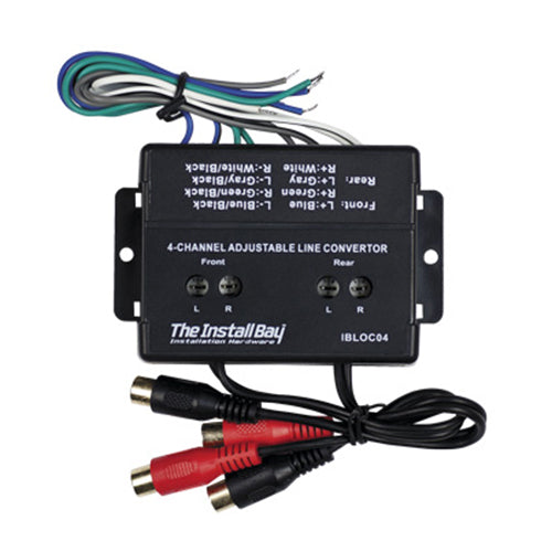 IBLOC04 METRA Speaker Wire-to-RCA Line-Out Converter 4 Channel 60 Watt