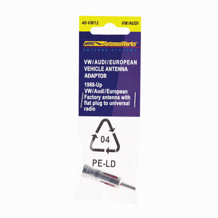 40-VW12 METRA Audi/BMW/Mercedes/VW Antenna Adapter 1988-2005