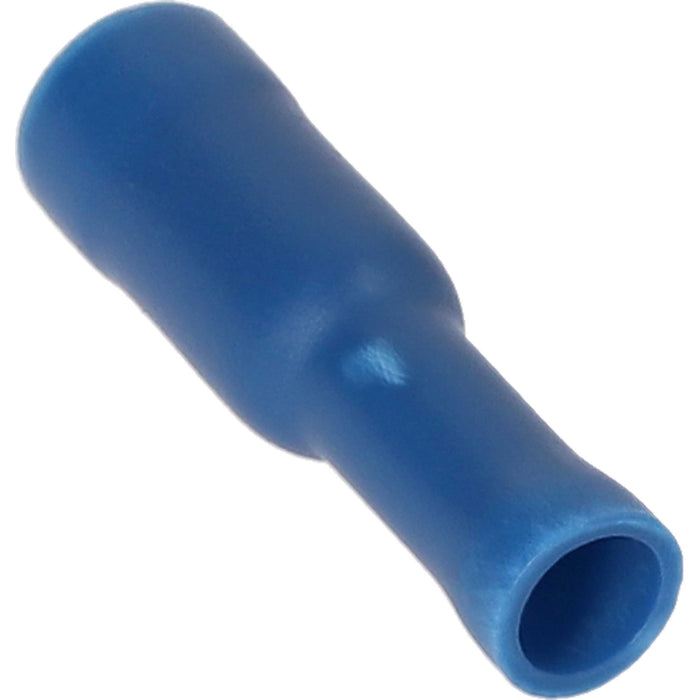BVFB METRA Blue Vinyl 16-14 Gauge .156 Female Bullet Connector (Each)