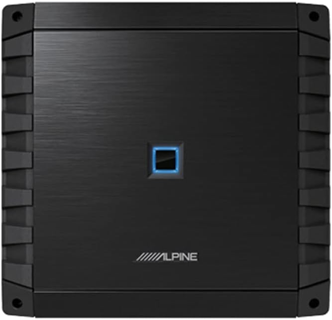 S2-A36F Alpine S-Series 4-Channel Amplifier, 60W x 4 at 4-Ohm, 90W x 4 at 2-Ohm 4ch Car Audio Amplifier