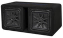 44DL7S122 KICKER 12" Solo-Baric L7S Subwoofer Dual Loaded Enclosure Ported 1500W RMS 2 Ohm - Pro Audio Center
