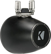 44KMTC114 KICKER KMTC11 11" Charcoal Marine Wakeboard Tower Speakers System Horn Loaded Compression Driver LED Lighted 4 Ohm (Pair) - Pro Audio Center