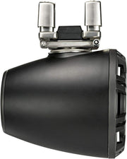 44KMTC94 KICKER KMTC9 9" Charcoal Marine Wakeboard Tower Speakers System Horn Loaded Compression Driver LED Lighted 4 Ohm (Pair) - Pro Audio Center