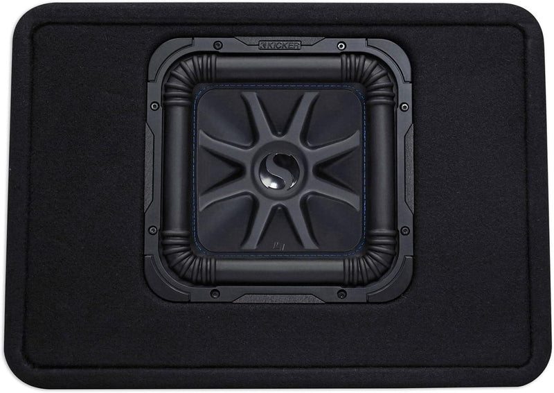 44TL7S102 KICKER 10" Solo-Baric L7S Subwoofer Single Loaded Enclosure Ported 600W RMS 2 Ohm - Pro Audio Center