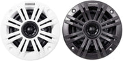 45KM44 KICKER KM Series 4" Inch Coaxial 2 Way Marine Waterproof Speakers 50W RMS 4 Ohm (Pair) - Pro Audio Center
