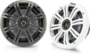 45KM654 KICKER KM Series 6.5" 6 1/2 Inch Coaxial 2 Way Marine Waterproof Speakers 65W RMS 4 Ohm (Pair) - Pro Audio Center