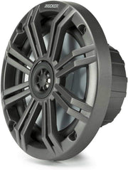 45KM654 KICKER KM Series 6.5" 6 1/2 Inch Coaxial 2 Way Marine Waterproof Speakers 65W RMS 4 Ohm (Pair) - Pro Audio Center