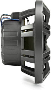 45KM84L KICKER KM Series 8" Coaxial 2 Way Marine Waterproof Speakers w/LED's KM8 150W RMS 4 Ohm (Pair) - Pro Audio Center