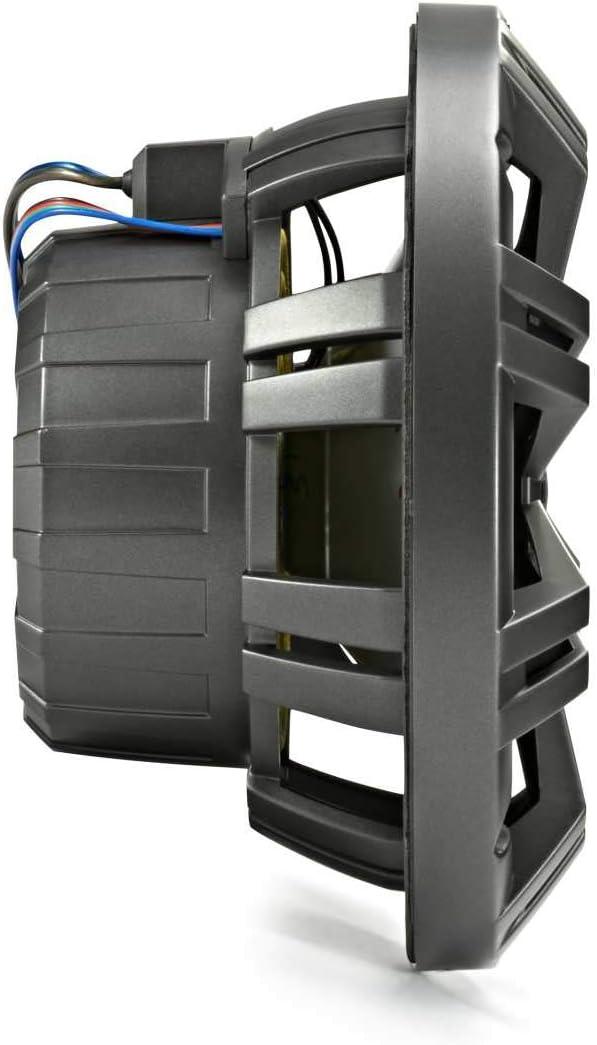 45KM84L KICKER KM Series 8" Coaxial 2 Way Marine Waterproof Speakers w/LED's KM8 150W RMS 4 Ohm (Pair) - Pro Audio Center