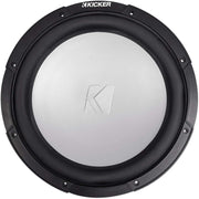 45KMF124 KICKER KM Series 12" Marine Free-Air Subwoofer Sub 175W RMS 4 Ohm SVC - Pro Audio Center