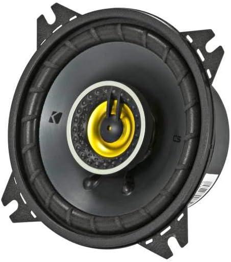 46CSC44 KICKER CS Series 4" Inch Coaxial 2 Way Speakers 50W RMS 150W Peak 4 Ohm Car Audio (Pair) - Pro Audio Center