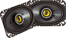 46CSC464 KICKER CS Series 4x6" Coaxial 2 Way Speakers 50W RMS 150W Peak 4 Ohm Car Audio (Pair) - Pro Audio Center