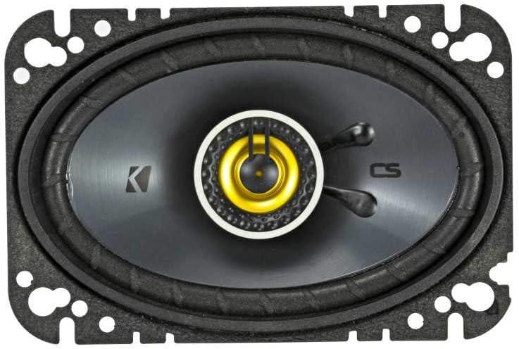 46CSC464 KICKER CS Series 4x6" Coaxial 2 Way Speakers 50W RMS 150W Peak 4 Ohm Car Audio (Pair) - Pro Audio Center