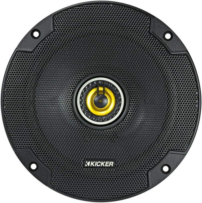 46CSC654 KICKER CS Series 6.5" 6 1/2" Coaxial 2 Way Speakers 100W RMS 300W Peak 4 Ohm Car Audio (Pair) - Pro Audio Center