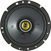 46CSC674 KICKER CS Series 6.75" 6 3/4" Coaxial 2 Way Speakers 100W RMS 300W Peak 4 Ohm Car Audio (Pair) - Pro Audio Center