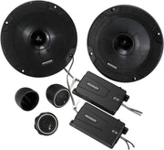46CSS654 KICKER CS Series 6.5" 6 1/2 Inch Component Speakers 3/4" Inch Tweeters 100W RMS Car Audio 4 Ohm (Pair) - Pro Audio Center