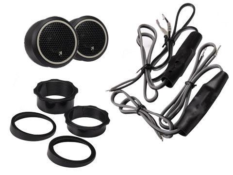 46CST204 KICKER CS Series 3/4" 0.75" 50W RMS 100w Peak Car Audio Tweeters, 4-Ohm (Pair) - Pro Audio Center
