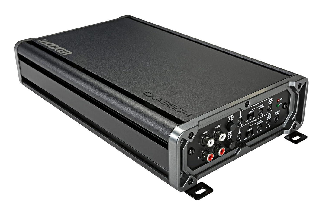46CXA3604T KICKER CXA360.4 360W RMS 90x4 4-Channel Car Audio Amplifier Class A/B Amp - Pro Audio Center