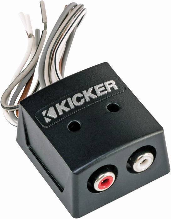 46KISLOC KICKER Speaker Wire-to-RCA Line-Out Converter 2 Channel LOC - Pro Audio Center