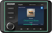 46KMC5 KICKER Premium Marine Media Center Receiver w/Bluetooth/AM/FM/Sirius XM Ready/Weather-Band Tuner/Video Input/NMEA - Pro Audio Center