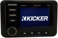 46KMC5 KICKER Premium Marine Media Center Receiver w/Bluetooth/AM/FM/Sirius XM Ready/Weather-Band Tuner/Video Input/NMEA - Pro Audio Center