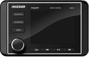 46KMC5 KICKER Premium Marine Media Center Receiver w/Bluetooth/AM/FM/Sirius XM Ready/Weather-Band Tuner/Video Input/NMEA - Pro Audio Center
