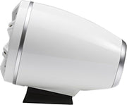 46KMFC65W KICKER KM Series 6.5" White Marine LED Lighted Coaxial Speakers+Surface Flat Mount Pods 4 Ohm (Pair) - Pro Audio Center