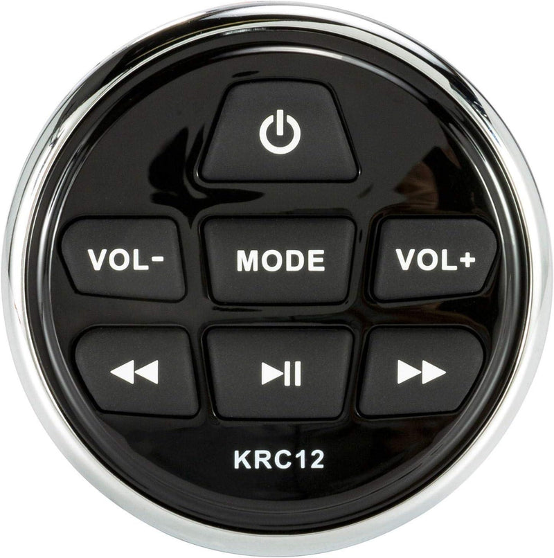 46KRC12 KICKER Marine Wired Remote Control Commander for KMC2/KMC3/KMC4/KMC5 Marine Receiver - Pro Audio Center