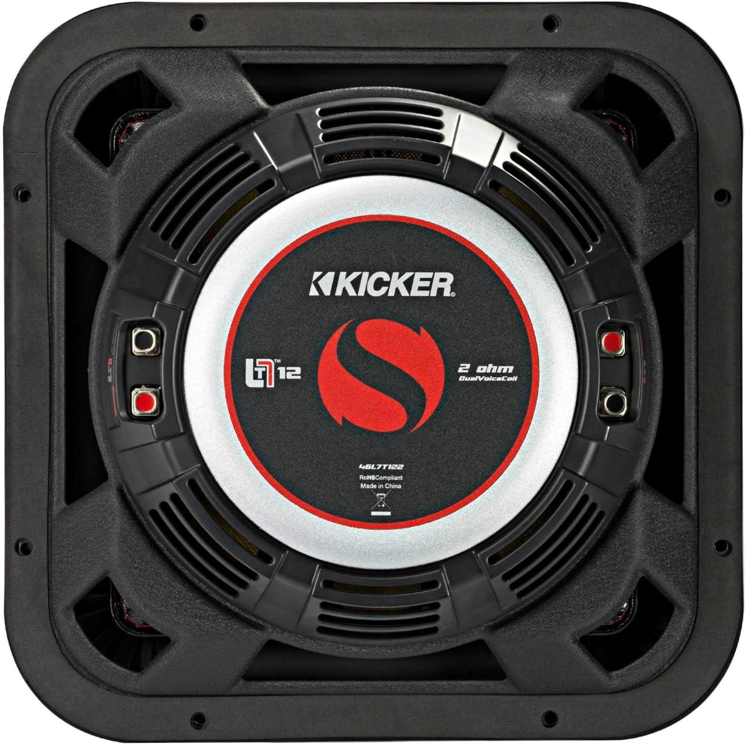 Crutchfield Kicker Solo Baric L7 12 Inch Subwoofer Kicker L7s82