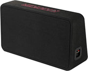 46TL7T102 KICKER 10" L7T Subwoofer Single Loaded Enclosure 500W RMS 2 Ohm - Pro Audio Center