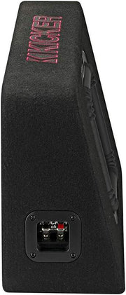 46TL7T82 KICKER 8" L7T Subwoofer Single Loaded Enclosure 350W RMS 2 Ohm - Pro Audio Center