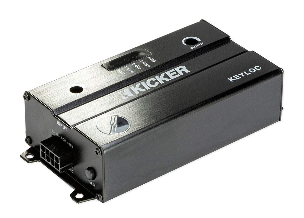 47KEYLOC KICKER KEYLOC Smart DSP Powered Line-Out Converter 2 Channel - Pro Audio Center