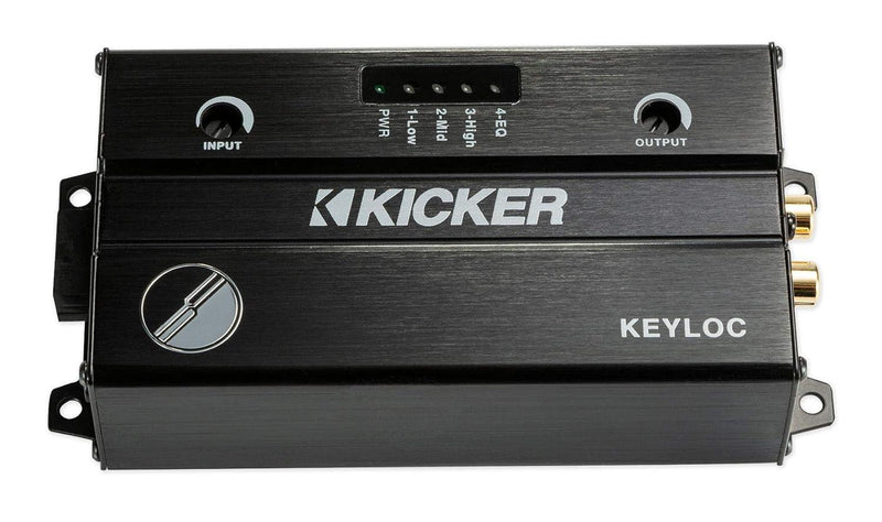 47KEYLOC KICKER KEYLOC Smart DSP Powered Line-Out Converter 2 Channel - Pro Audio Center