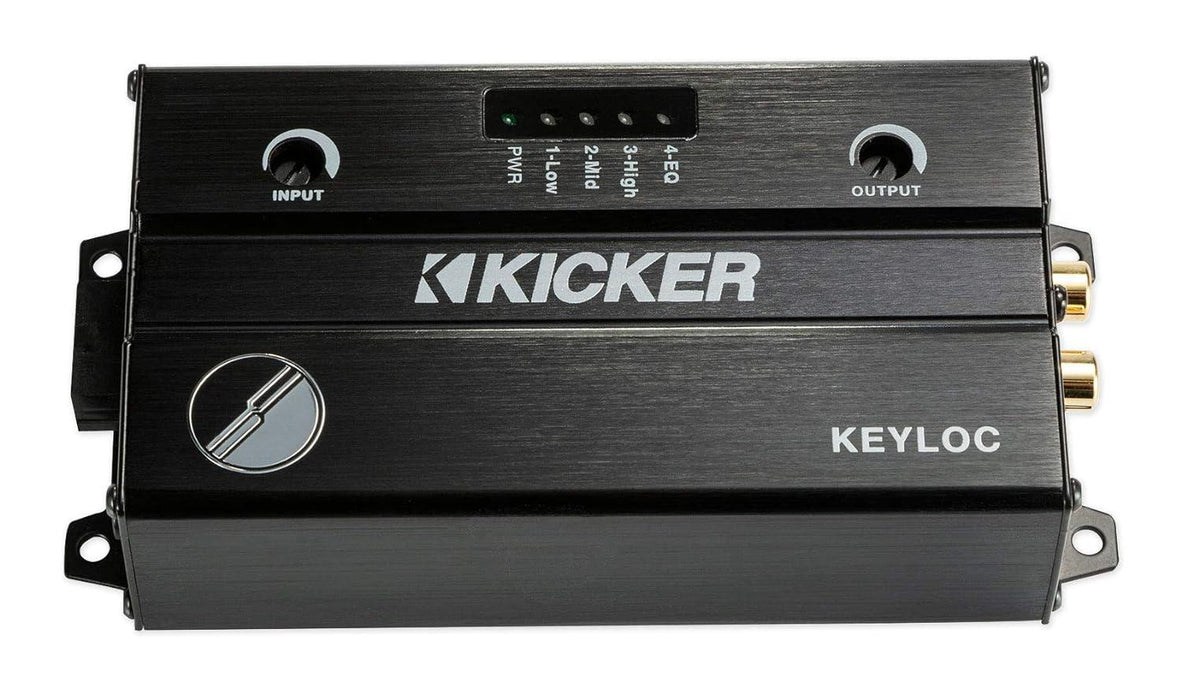 47KEYLOC KICKER KEYLOC Smart DSP Powered Line-Out Converter 2 Channel - Pro Audio Center