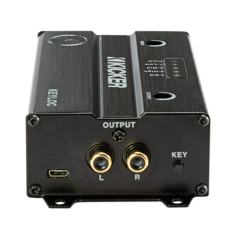 47KEYLOC KICKER KEYLOC Smart DSP Powered Line-Out Converter 2 Channel - Pro Audio Center