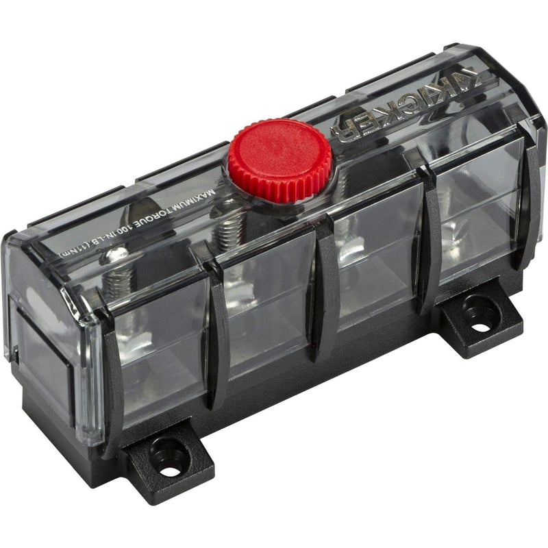 47KMFDB3 KICKER Marine Fuse Holder and Distribution Block ABYC Compliant - Pro Audio Center