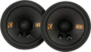 47KSC2704 KICKER KS Series 2.75" Inch Mid Range Mid/Tweeter Speakers 50W RMS 4 Ohm Car Audio (Pair) - Pro Audio Center