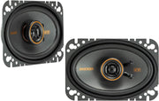 47KSC4604 KICKER KS Series 4x6 Inch Coaxial 2 Way Speakers 75W RMS 4 Ohm Car Audio (Pair) - Pro Audio Center