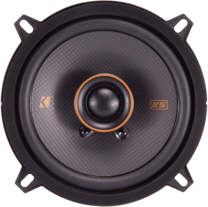 47KSC504 KICKER KS Series 5.25" 5 1/4 Inch Coaxial 2 Way Speakers 75W RMS 4 Ohm Car Audio (Pair) - Pro Audio Center