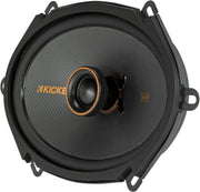 47KSC6804 KICKER KS Series 6x8 Inch Coaxial 2 Way Speakers 75W RMS 4 Ohm Car Audio (Pair) - Pro Audio Center