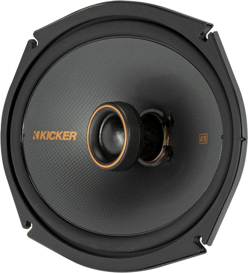 47KSC6904 KICKER KS Series 6x9 Inch Coaxial 2 Way Speakers 150W RMS 4 Ohm Car Audio (Pair) - Pro Audio Center
