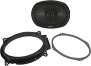 47KSC6904 KICKER KS Series 6x9 Inch Coaxial 2 Way Speakers 150W RMS 4 Ohm Car Audio (Pair) - Pro Audio Center