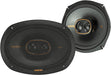 47KSC69304 KICKER KS Series 6x9 Inch Triaxial 3 Way Coaxial Speakers 150W RMS 4 Ohm Car Audio (Pair) - Pro Audio Center