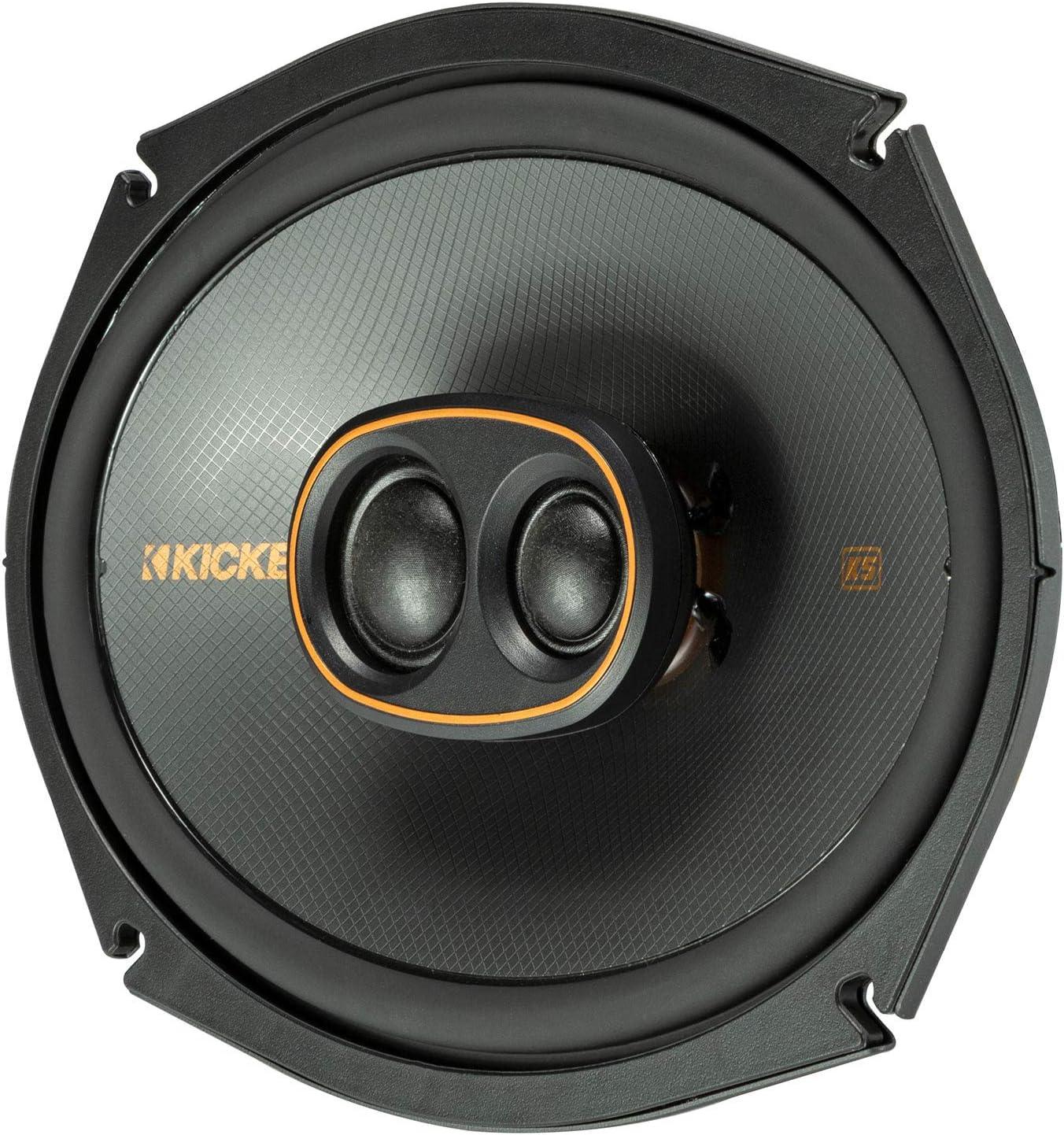 51KSC69304 KICKER KS Series 6x9” Triaxial 3 Way Coaxial Speakers