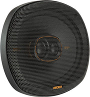 47KSC69304 KICKER KS Series 6x9 Inch Triaxial 3 Way Coaxial Speakers 150W RMS 4 Ohm Car Audio (Pair) - Pro Audio Center