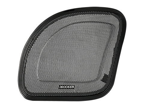 45HDRG KICKER "Shark-Nose" Fairing Speaker Grilles compatible with Harley Davidson Motorcycles