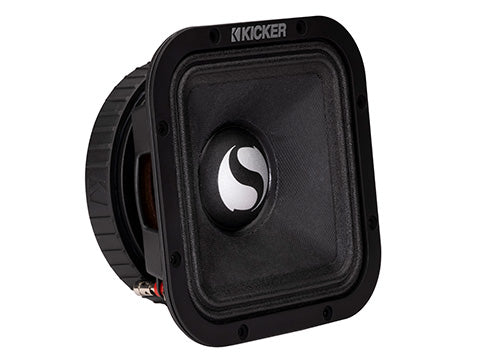 49ST7MR8 KICKER Street Series 7" Square Midrange Driver 250W RMS 500W Peak SPL Competition Grade PA Pro Sound High Output 8 Ohm (Pair)